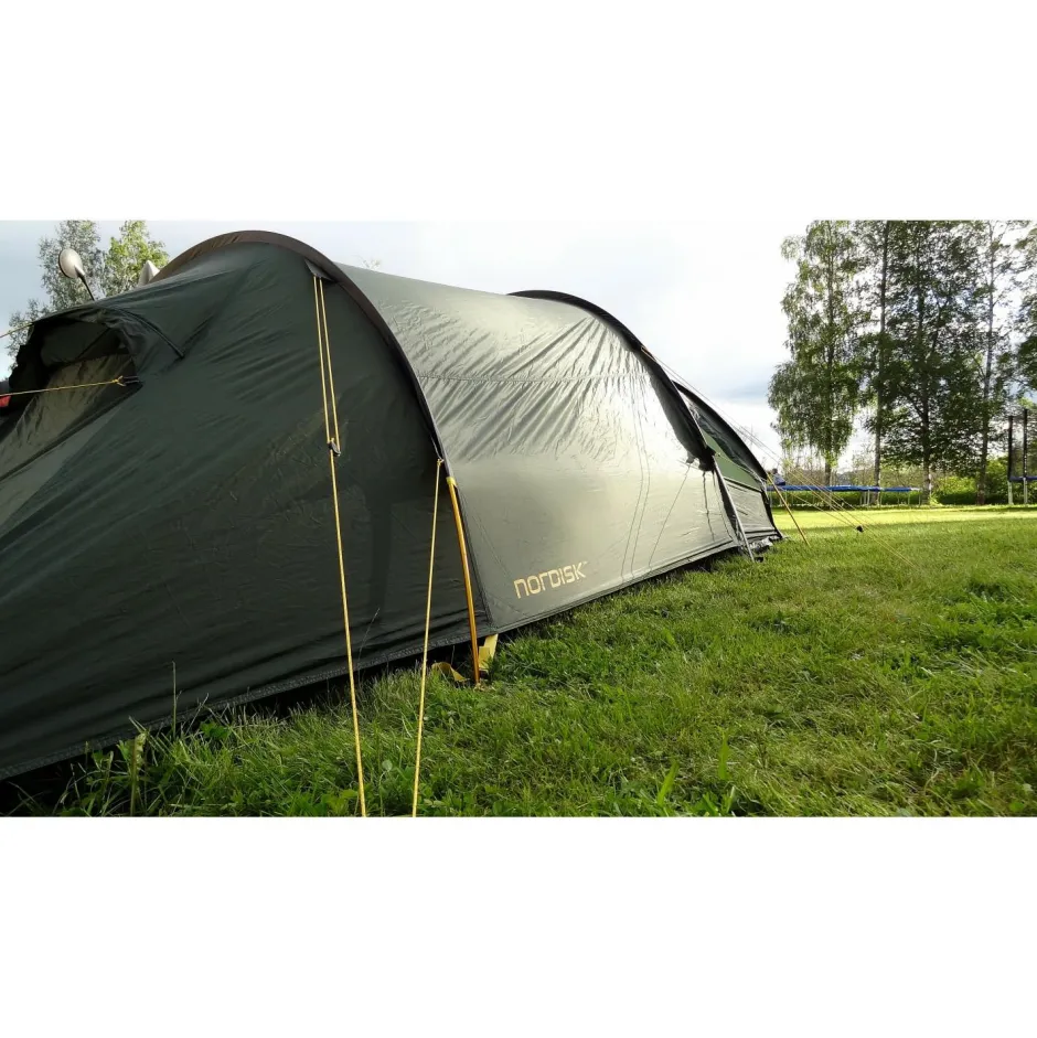 Nordisk Trekkingzelte|Trekkingausrüstung-- Oppland 3 SI (2.0) Tent - 3-Personen Zelt Black Forest