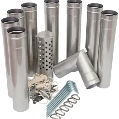 Nordisk - Torden Chimney Pipe Set - Zelterweiterung Steel