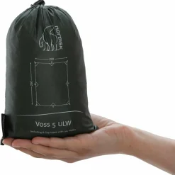 Nordisk Trekkingzelte|Trekkingausrüstung-- Voss 5 Ultra-LightWeight - Tarp Forest Green