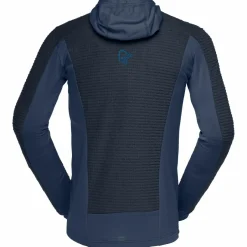 Norru00f8na Trekkingbekleidung|Hochtourenbekleidung-Norrøna - Falketind Alpha120 Zip Hood - Fleecejacke