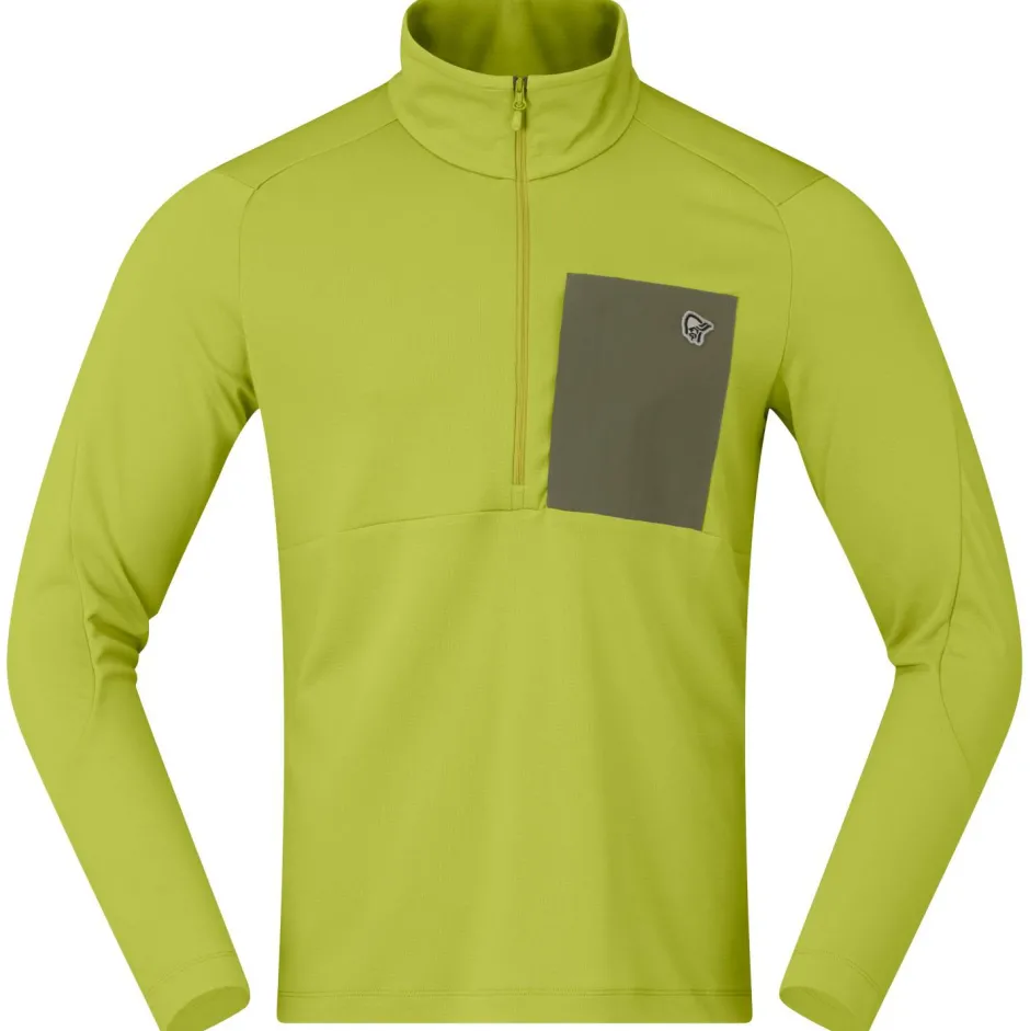Norru00f8na Trekkingbekleidung|Wanderbekleidung-Norrøna - Femund Warm1 Half-Zip - Fleecepullover