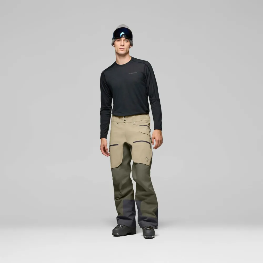 Norru00f8na Norrøna - Lofoten GORE-TEX Pro Pants - Skihose Caviar Black