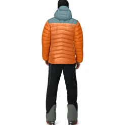 Norru00f8na Hochtourenbekleidung|Daunenjacken-Norrøna - Lyngen Down850 Hood - Daunenjacke Gold Flame
