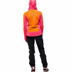 Norru00f8na Trekkingbekleidung|Hochtourenbekleidung-Norrøna - Women's Falketind Alpha120 Zip Hood - Fleecejacke