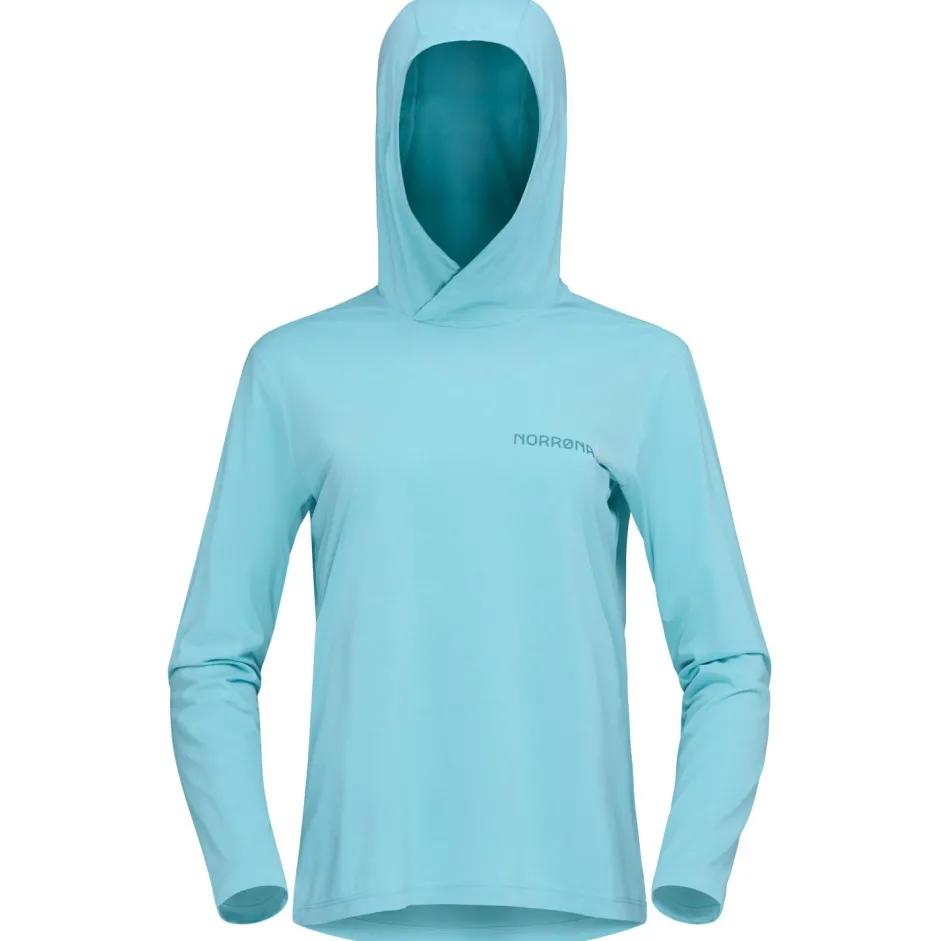 Norru00f8na Trekkingbekleidung|Alltagsbekleidung-Norrøna - Women's Femund Tech Hood - Funktionsshirt