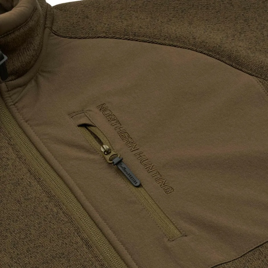 Northern Hunting Jacken|Wanderbekleidung-- Helge - Fleecejacke Green