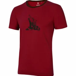 Ocun Kletterbekleidung|T-Shirts-- Classic T Organic Airwolf - T-Shirt Wine Syrah