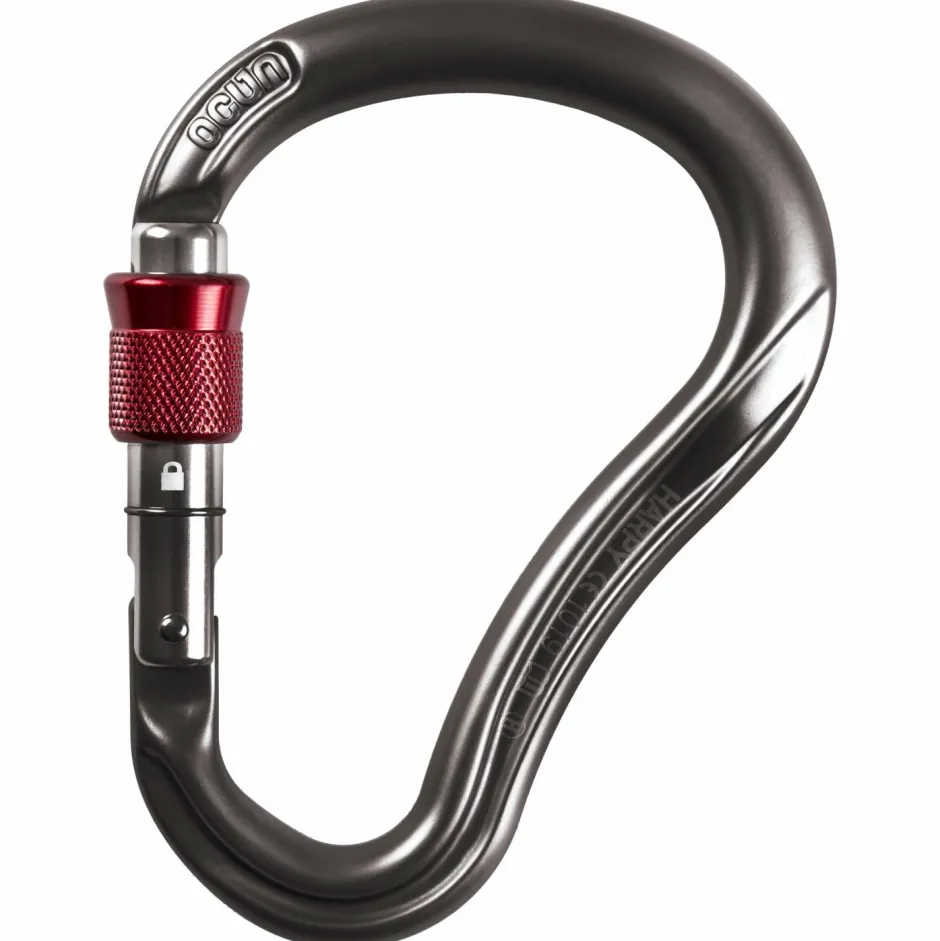 Ocun Karabiner & Express-Sets|Hms-Karabiner-- Harpy HMS Screw - HMS-Karabiner Anthracite / Red