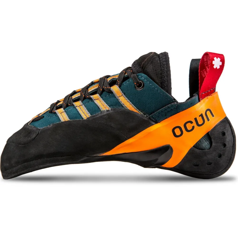 Ocun - Sigma - Kletterschuhe Petrol / Orange Hot