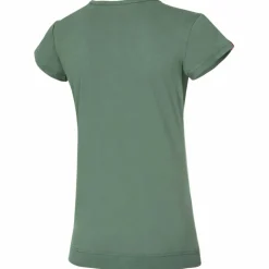 Ocun Kletterbekleidung|T-Shirts-- Women's Classic T Organic Flower - T-Shirt Green Duck