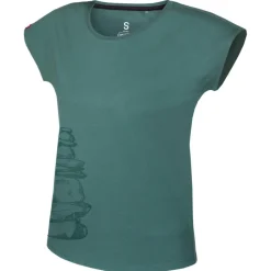Ocun Alltagsbekleidung|Kletterbekleidung-- Women's Kimo T Stoneman - T-Shirt Blue North Atlantic