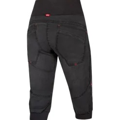 Ocun Kletterbekleidung|Hosen-- Women's Noya Jeans Organic Shorts - Kletterhose Black