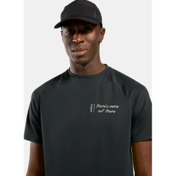 Odlo - Essential Print T-Shirt Crew Neck S/S - Laufshirt Black Hot