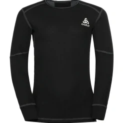 Odlo - Kid's Base Layer Top Crew Neck L/S Active X-Warm - Kunstfaserunterwäsche Black Clearance