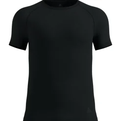 Odlo Trekkingbekleidung|Unterwäsche-- Performance X-Light Top Crew Neck S/S - Kunstfaserunterwäsche Black