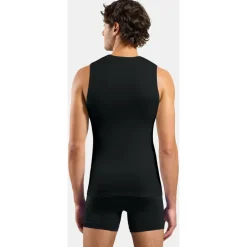 Odlo Trekkingbekleidung|Unterwäsche-- Performance X-Light Top Crew Neck Singlet - Kunstfaserunterwäsche Black