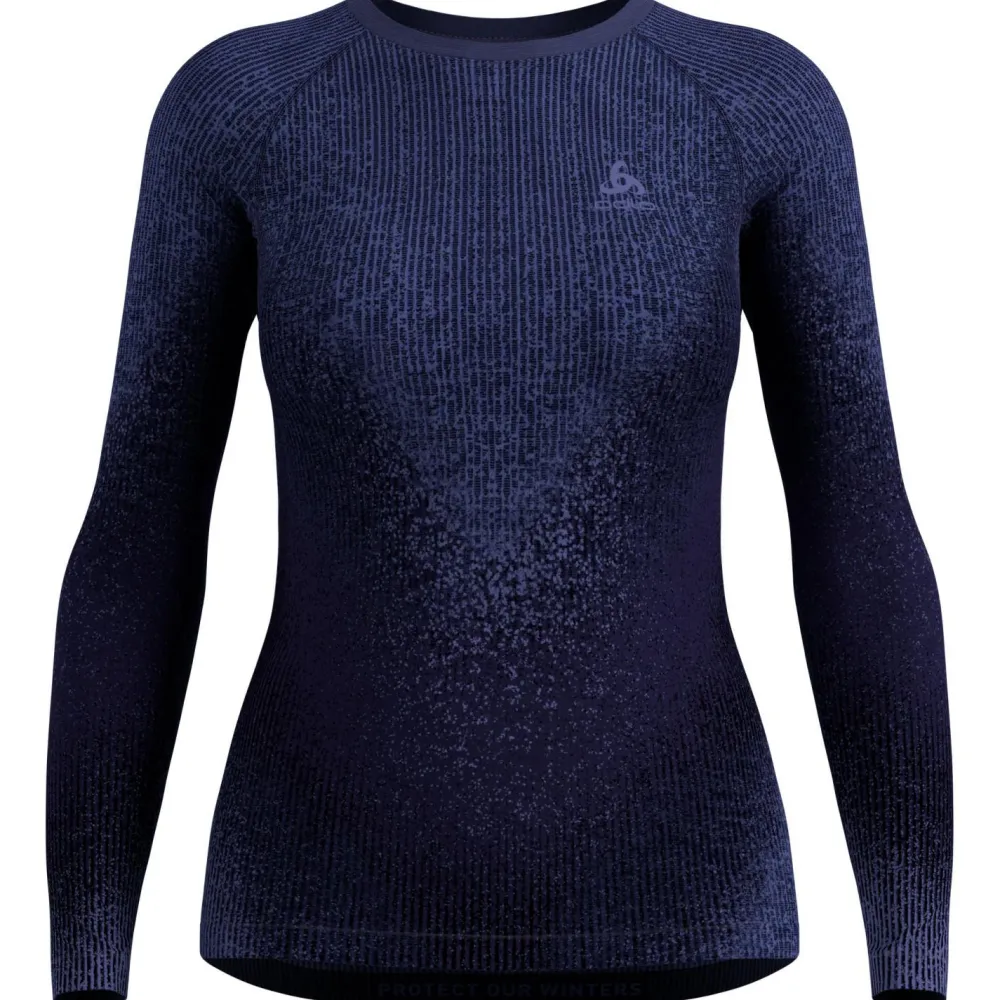 - Woen' B Top Crew Neck / Perf. War cob - Kuntfaerunterwäche < Odlo Hot