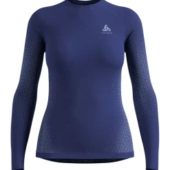 Odlo - Women's BL Top Crew Neck L/S Performance Warm Eco - Kunstfaserunterwäsche Best