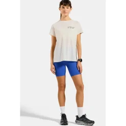 - Woen' Eentia Print T-hirt Crew Neck / - aufhirt < Odlo Hot