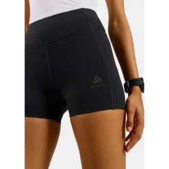 - Woen' Eentia printer Tight hort - auftight < Odlo Hot