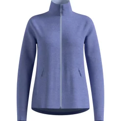 - Woen' id ayer Fu Zip Grid Feece - Feecejacke < Odlo Clearance