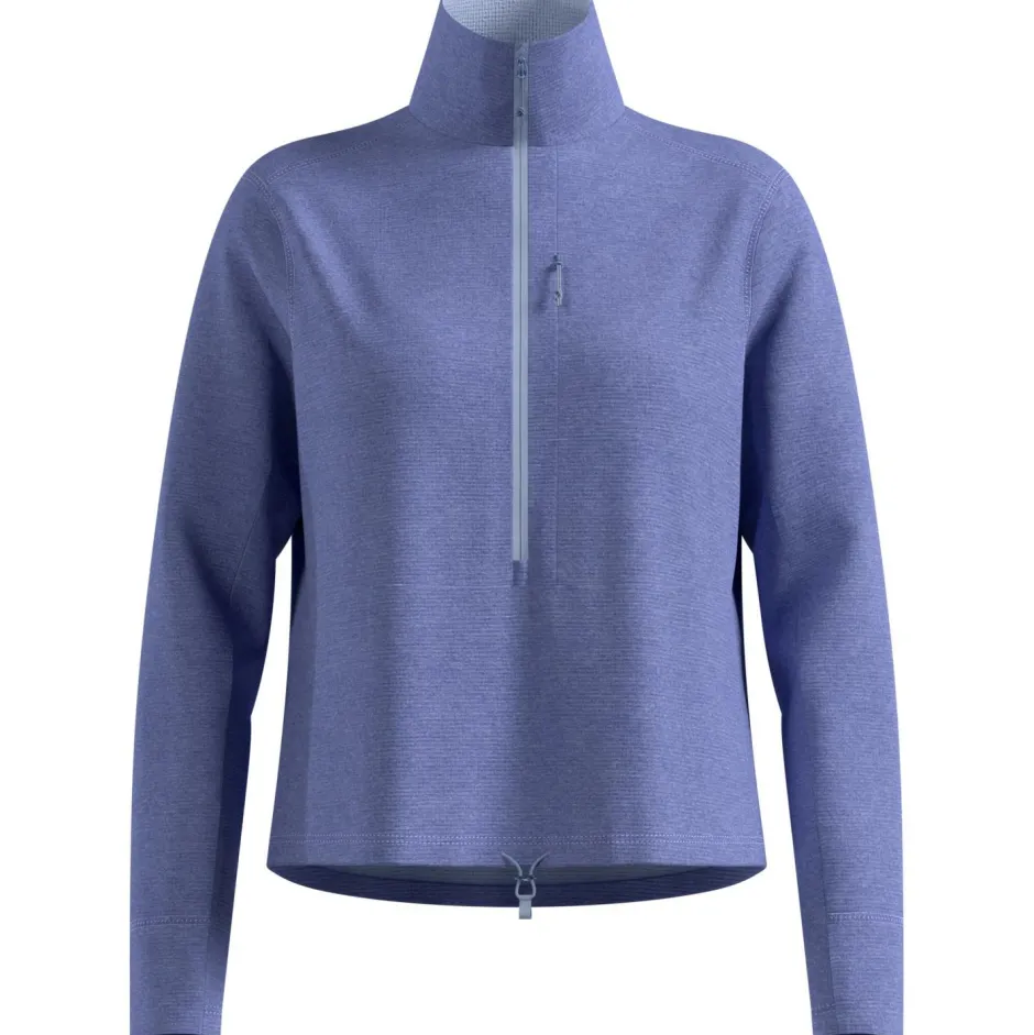 Odlo Fitnessbekleidung|Skibekleidung-- Women's Mid Layer 1/2 Zip Grid Fleece - Fleecejacke