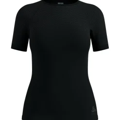 Odlo Unterwäsche|Wanderbekleidung-- Women's Performance Light Top Crew Neck S/S - Kunstfaserunterwäsche Black