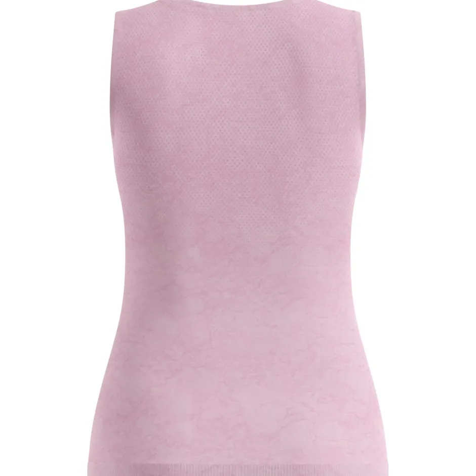 Odlo Trekkingbekleidung|Unterwäsche-- Women's Performance Light - Rain Dye Top Crew Neck - Kunstfaserunterwäsche Hyper Pink