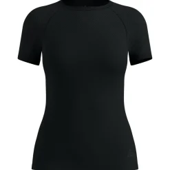 Odlo Trekkingbekleidung|Unterwäsche-- Women's Performance X-Light Top Crew Neck S/S - Kunstfaserunterwäsche Black