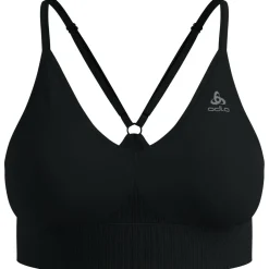 - Woen' eae ow Padded port Bra - port-BH < Odlo Best