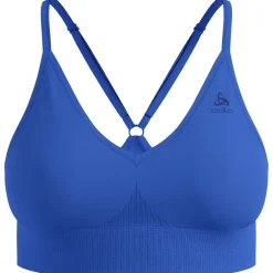 - Woen' eae ow Padded port Bra - port-BH < Odlo Best