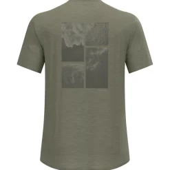 Odlo Trekkingbekleidung|Shirts, Hemden & Longsleeves-- X Pow Merino Tencel T-Shirt Crew Neck S/S - Merinoshirt