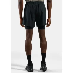 Odlo Laufbekleidung|Hosen-- Zeroweight 5'' 2-In-1 Short - Laufshorts Black