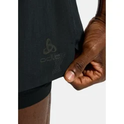 Odlo Laufbekleidung|Hosen-- Zeroweight 5'' 2-In-1 Short - Laufshorts Black