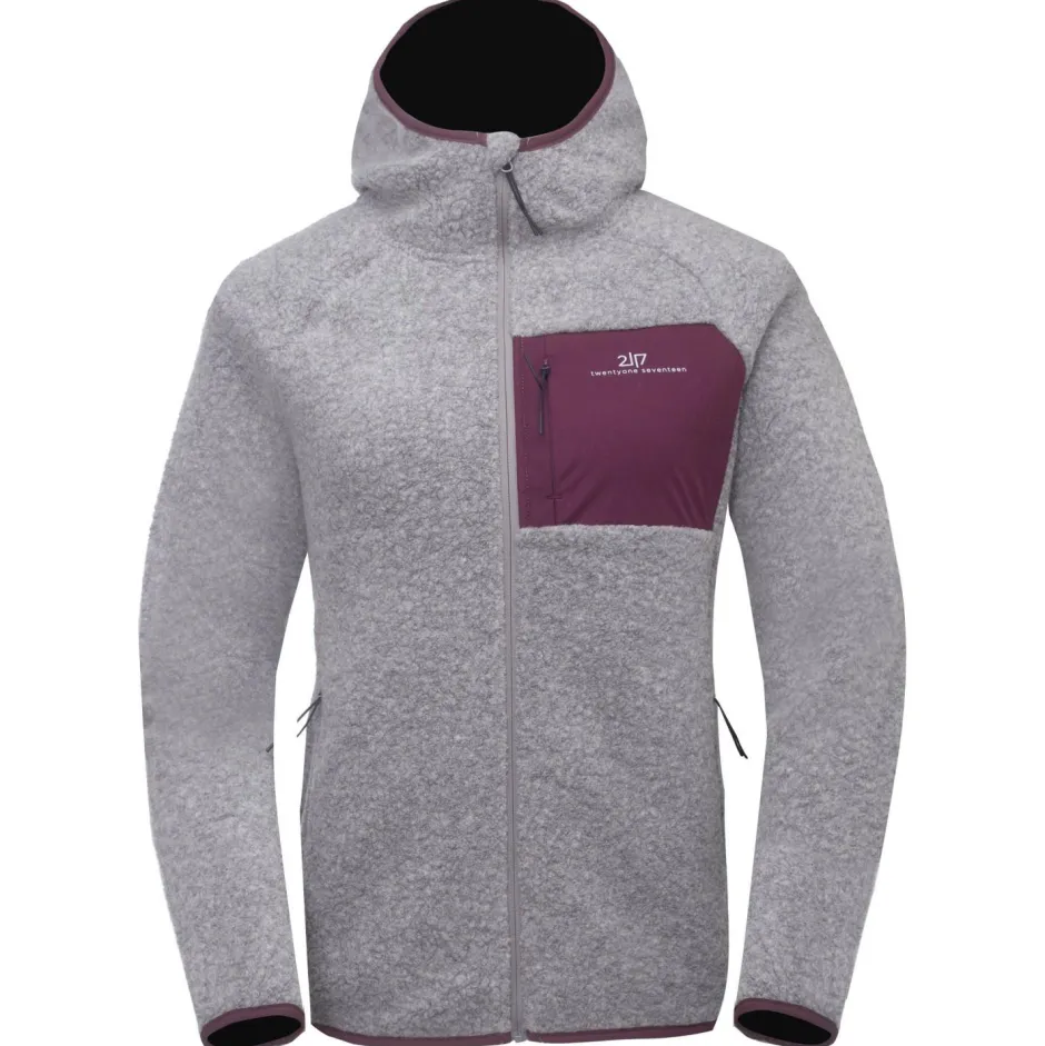 2117 of Sweden Skibekleidung|Wanderbekleidung-- Women's Skord Pile Hoodie - Wolljacke