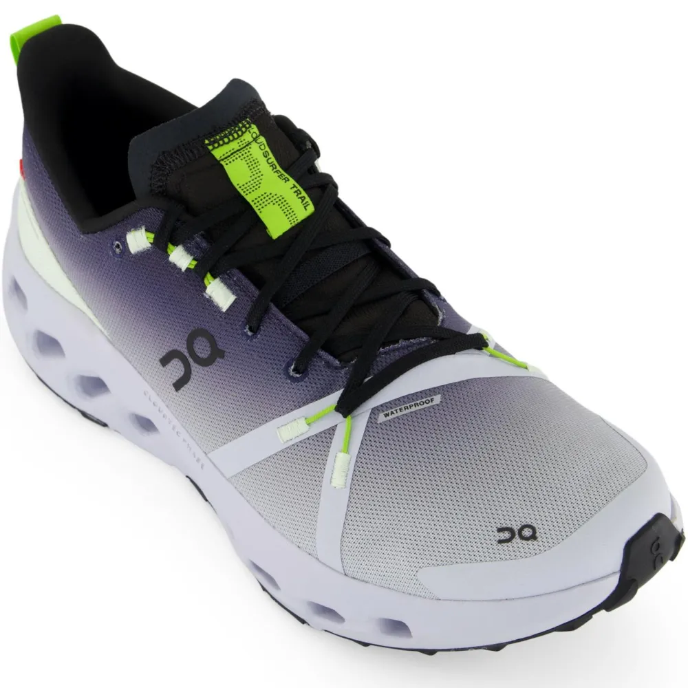 On - Cloudsurfer Trail WP - Trailrunningschuhe Black / Heather Online