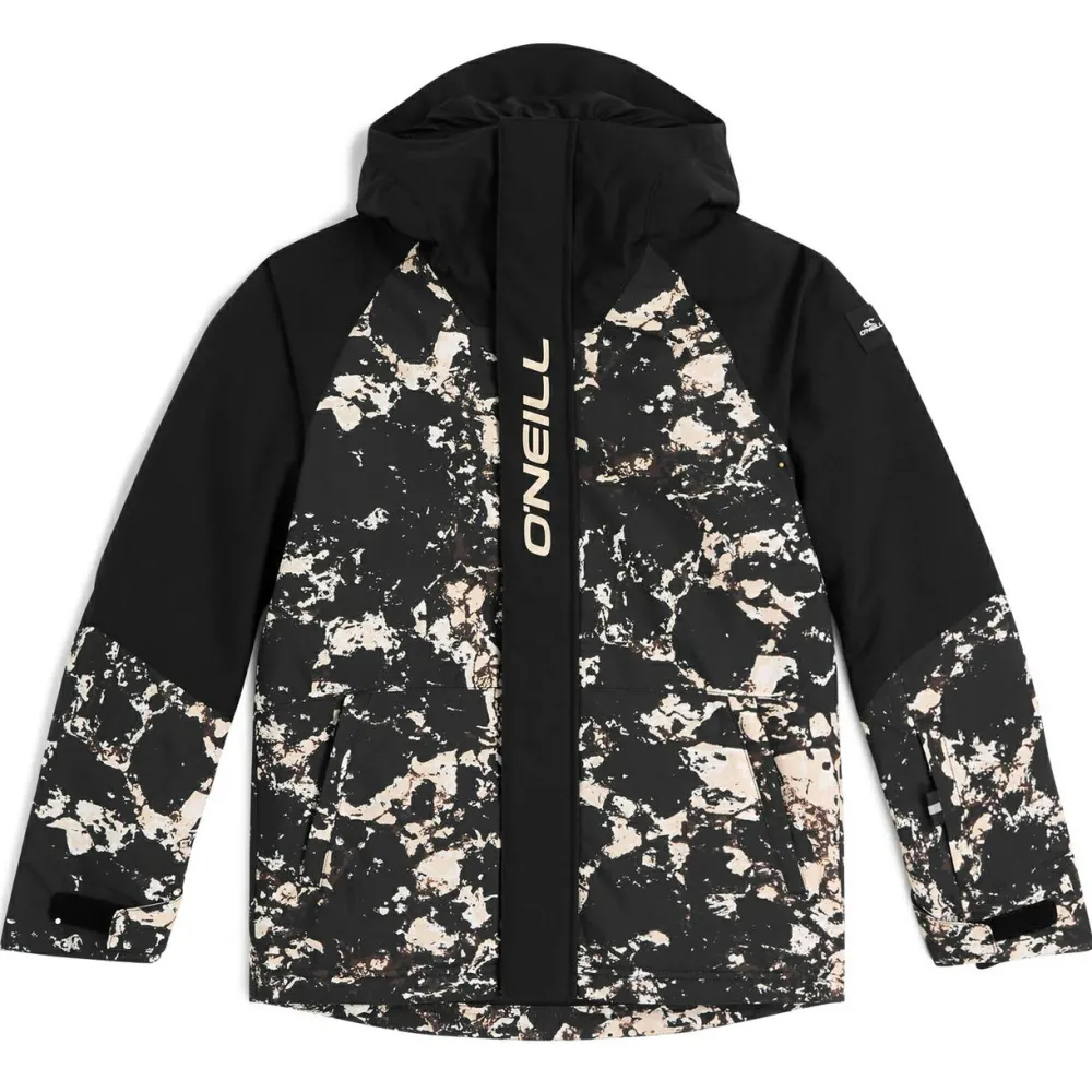 O'Neill - Boy's FWC' Play Snow Jacket - Skijacke Black / Beige Quarry Discount
