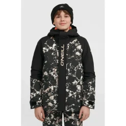 O'Neill - Boy's FWC' Play Snow Jacket - Skijacke Black / Beige Quarry Discount