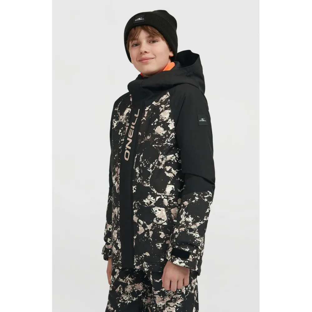 O'Neill - Boy's FWC' Play Snow Jacket - Skijacke Black / Beige Quarry Discount