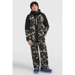 O'Neill - Boy's FWC' Play Snow Jacket - Skijacke Black / Beige Quarry Discount