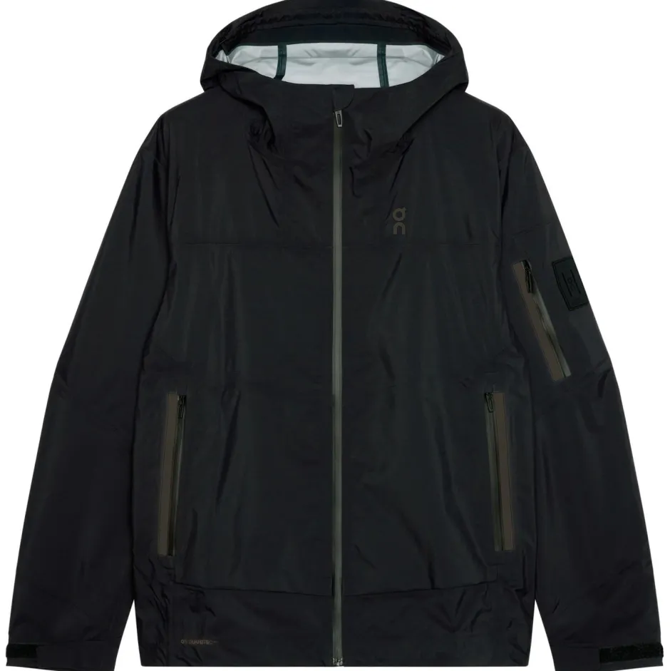 On Laufbekleidung|Jacken-- Trek Jacket - Regenjacke Black