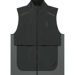 On Laufbekleidung|Westen-- Weather Vest - Laufweste Black / Eclipse