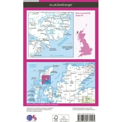 Ordnance Survey - Tarbert / Loch Seaforth L014 - Wanderkarte Ausgabe 2016 New