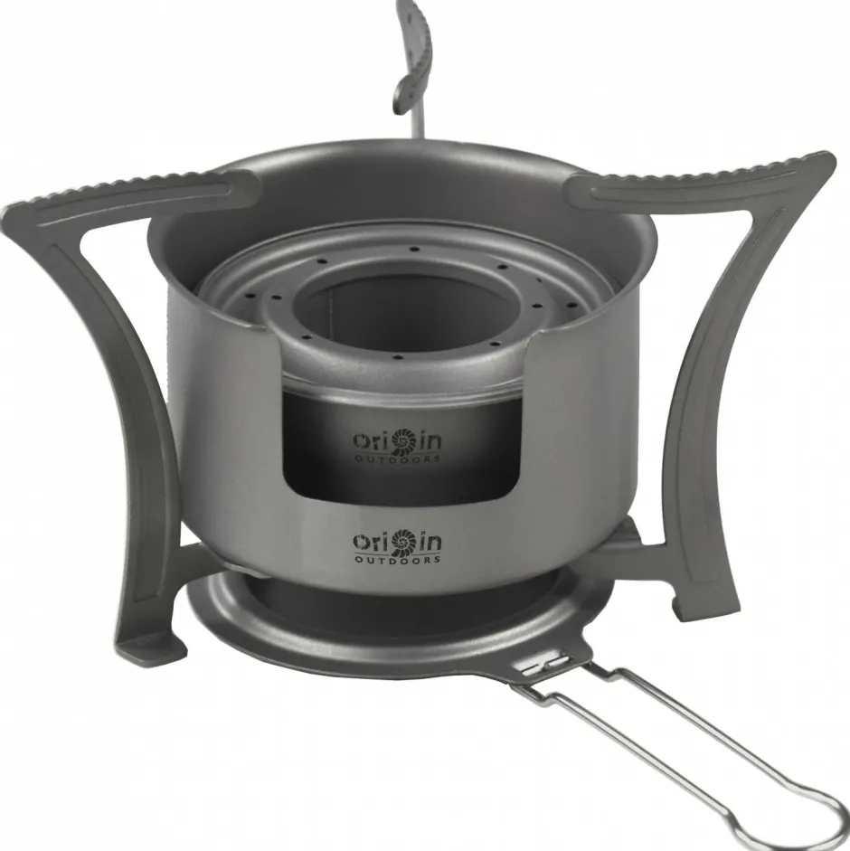 Origin Outdoors Outdoor-Küche|Campingkocher-- Titan Kocher Combo - Trockenbrennstoffkocher