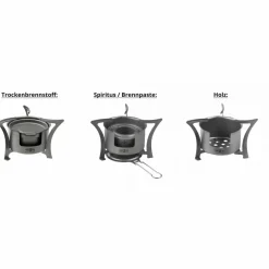 Origin Outdoors Outdoor-Küche|Campingkocher-- Titan Kocher Combo - Trockenbrennstoffkocher