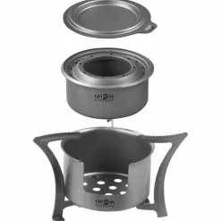 Origin Outdoors Outdoor-Küche|Campingkocher-- Titan Kocher Combo - Trockenbrennstoffkocher