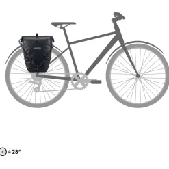 Ortlieb Taschen|Taschen-- Back-Roller Free Single - Gepäckträgertasche Black