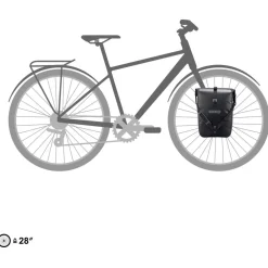 Ortlieb - Sport-Roller Free Single QL3.1 - Gepäckträgertasche Black Hot