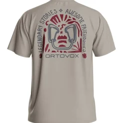 Ortovox Wanderbekleidung|Shirts, Hemden & Longsleeves-- 150 Cool Climbing Vibes T-Shirt - Merinoshirt