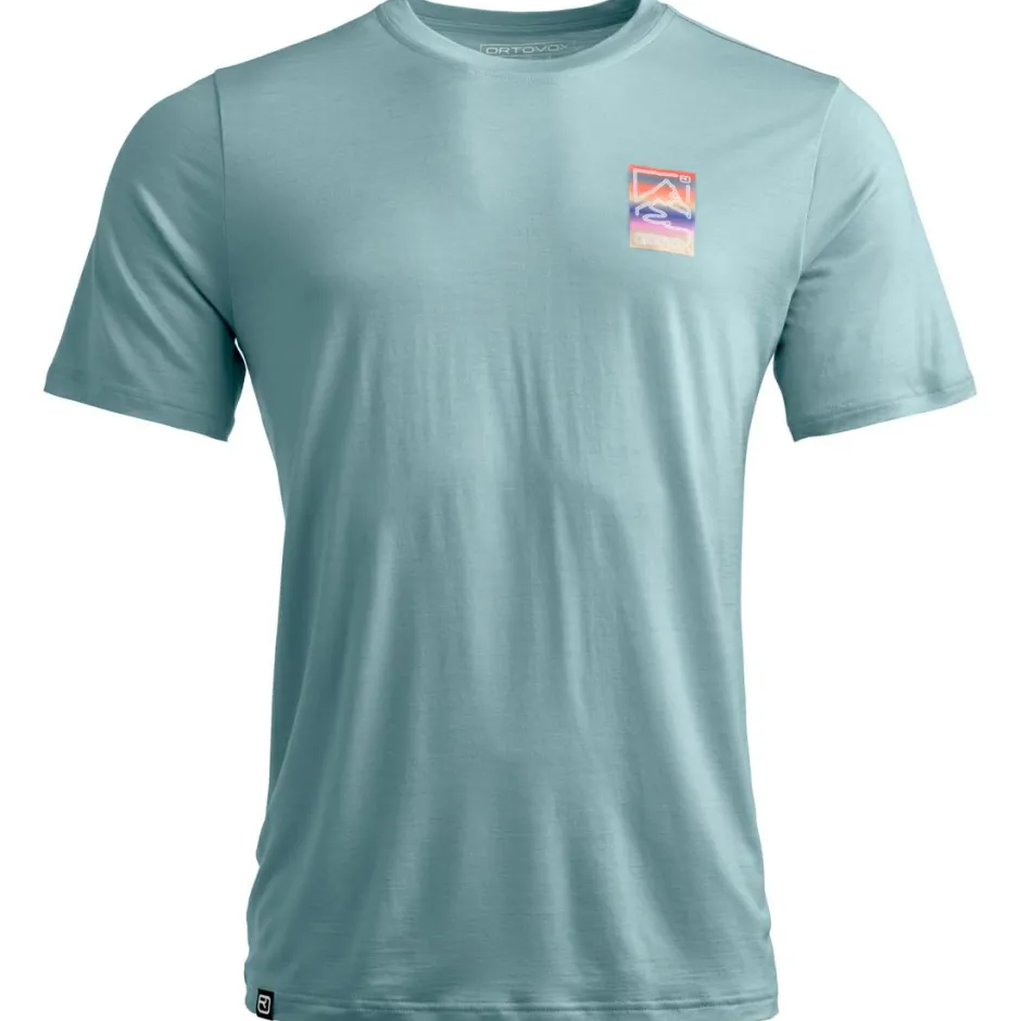 Ortovox Wanderbekleidung|Shirts, Hemden & Longsleeves-- 140 Cool Mountain Gradient T-Shirt - Merinoshirt